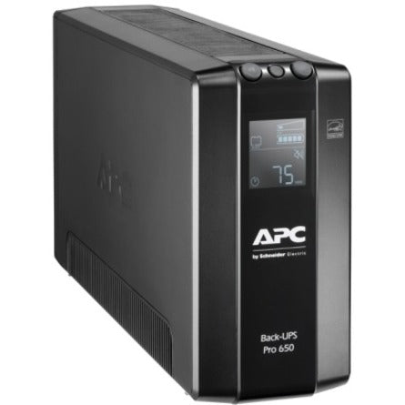 APC by Schneider Electric Back-UPS Pro BR650MI 650VA Tower UPS