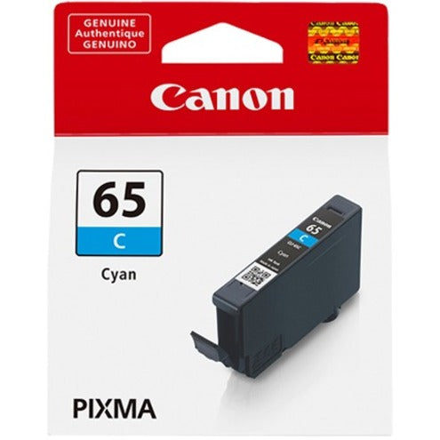 Canon CLI-65 Standard Yield Inkjet Ink Cartridge - Cyan - 1 Pack