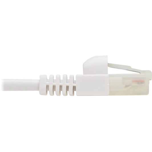 Tripp Lite Safe-IT Cat6a 10G Snagless Antibacterial S/FTP Ethernet Cable (RJ45 M/M) PoE White 5 ft. (1.52 m)