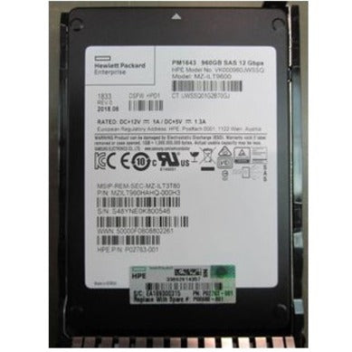 HPE 960GB SAS 12G RI SFF       