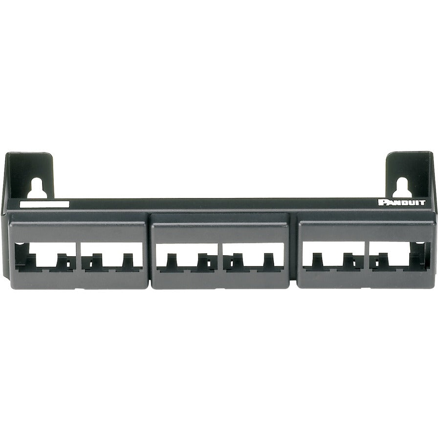 PATCH PANEL 12 PORT WALL MNT BL