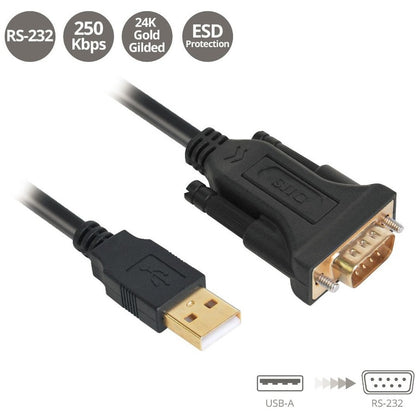 USB TO RS-232 SERIAL ADAPTER   