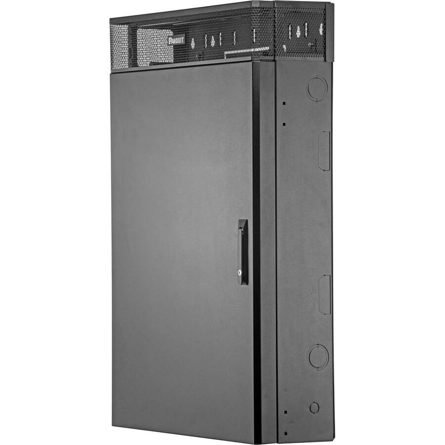 Panduit TrueEdge Vertical Wall Mount Enclosure 3RU Black