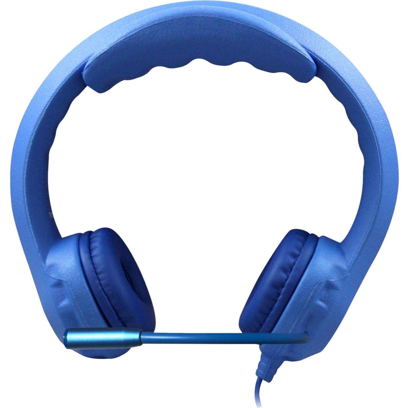 Hamilton Buhl Kid's Flex-Phones USB Headset With Gooseneck Microphone Blue