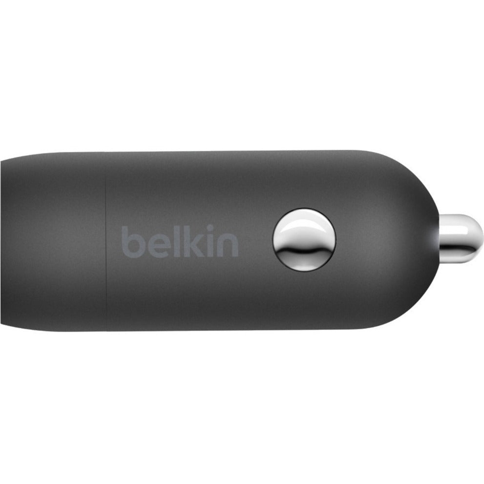 Belkin Boost Up Charge 20-Watt USB-C PD Car Charger with Lightning to USB-C Cable