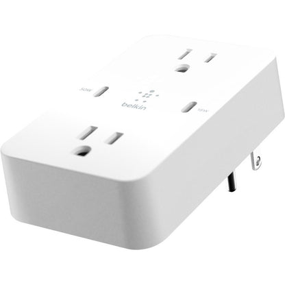 USB-C PD WALL PLATE 68W 2X AC  