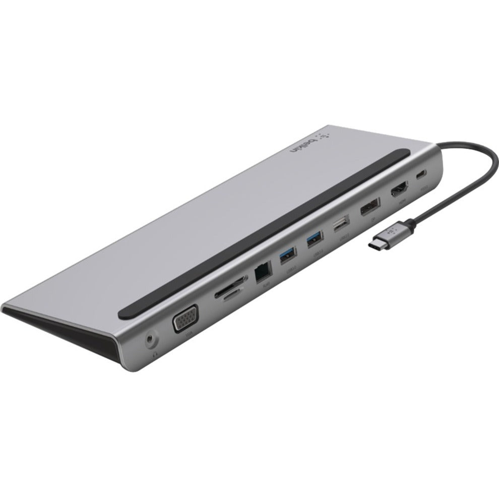 Belkin Univsersal USB-C 11-in-1 Multiport Dock - Laptop Docking station - USB-C - VGA HDMI DP - GigE