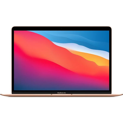 Apple MacBook Air 13" Notebook - WQXGA - 2560 x 1600 - Apple M1 Octa-core (8 Core) - 16 GB Total RAM - 256 GB SSD - Gold