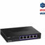 TRENDnet 5-Port Unmanaged 2.5G Switch 5 x 2.5GBASE-T Ports 25Gbps Switching Capacity Backwards Compatible with 1000Mbps Devices Fanless Wall Mountable Black TEG-S350