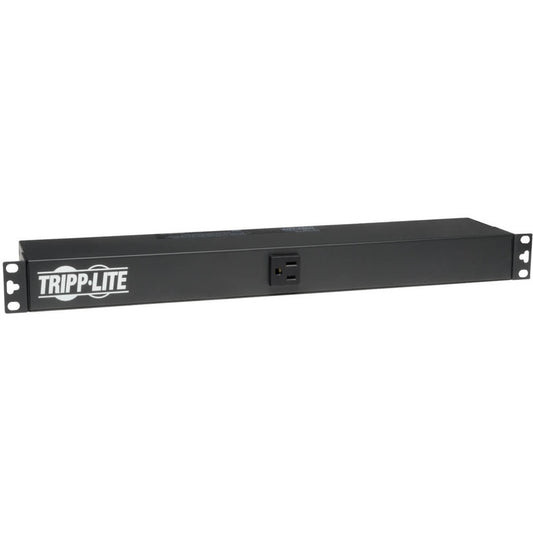 Tripp Lite PDU Basic 13 NEMA 5-15R Outlets 5-15P Input 1.8kW 6ft Cord 1URM