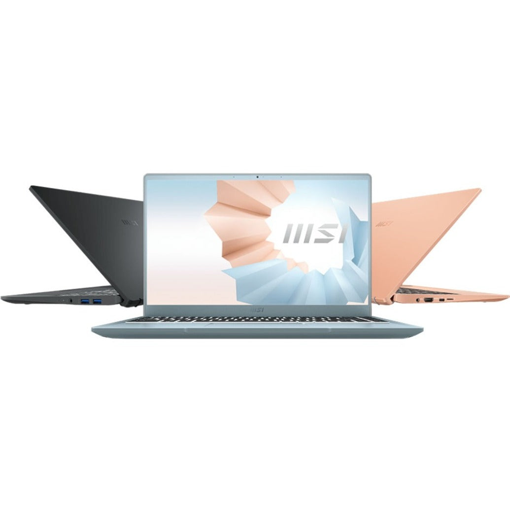 MSI Modern 14 B11SB-083 14" Notebook - Full HD - 1920 x 1080 - Intel Core i7 11th Gen i7-1165G7 900 MHz - 16 GB Total RAM - 1 TB SSD - Carbon Gray