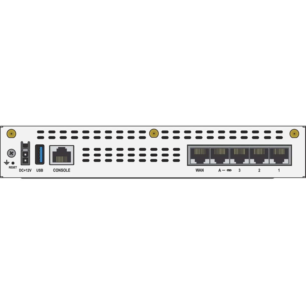 Fortinet FortiWifi FWF-40F-3G4G Network Security/Firewall Appliance