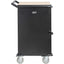 Tripp Lite Locking Storage Cart for Mobile Devices Laptops Chromebooks and AV Equipment - Black