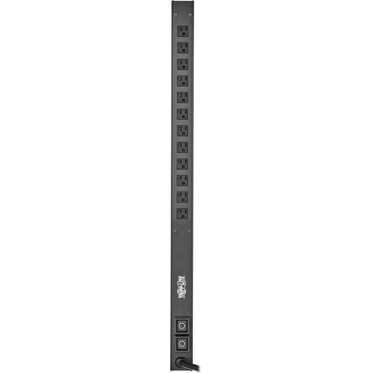 Tripp Lite PDU Basic 12 NEMA 5-15/20R L5-30P 2.9kW 120V 10ft Cord 36in 0U