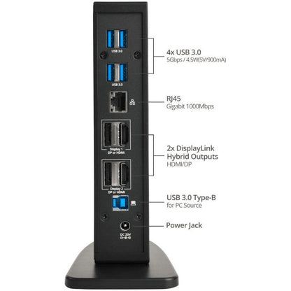 SIIG Universal Hybrid Dual 4K Video Docking Station