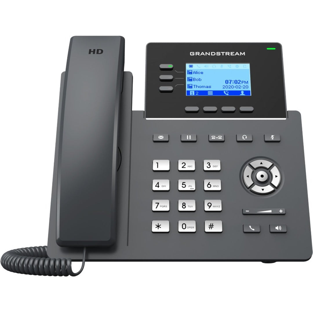 Grandstream GRP2603 IP Phone - Corded - Corded - Wall Mountable Desktop