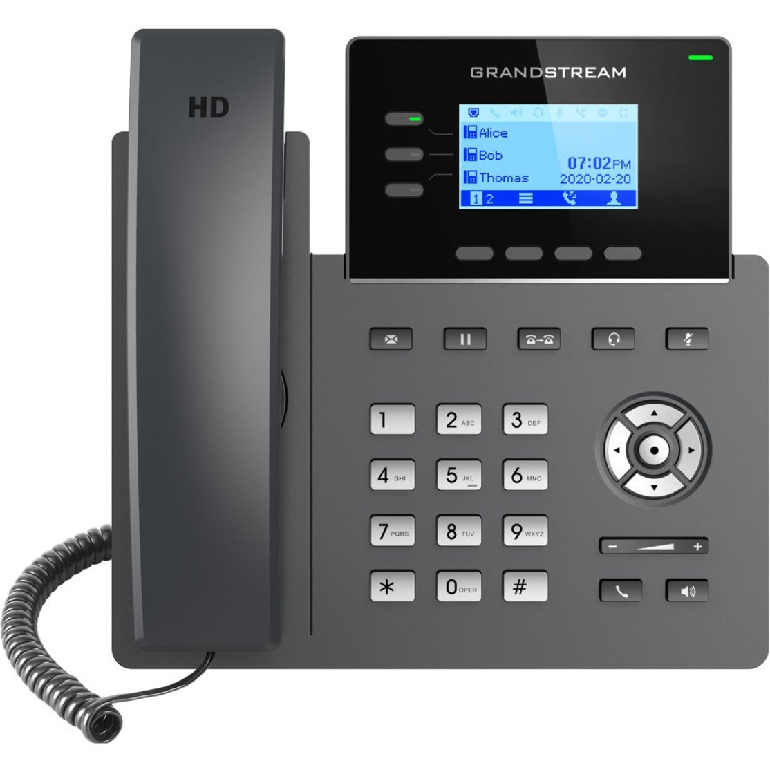 Grandstream GRP2603 IP Phone - Corded - Corded - Wall Mountable Desktop