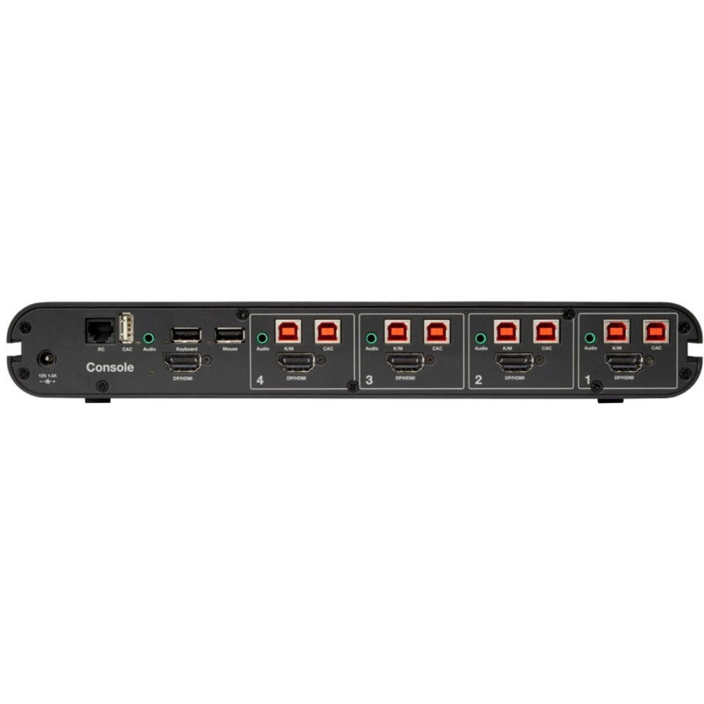 Belkin 2nd Gen Secure KVM Switch 4-Port Single Head w/ CAC