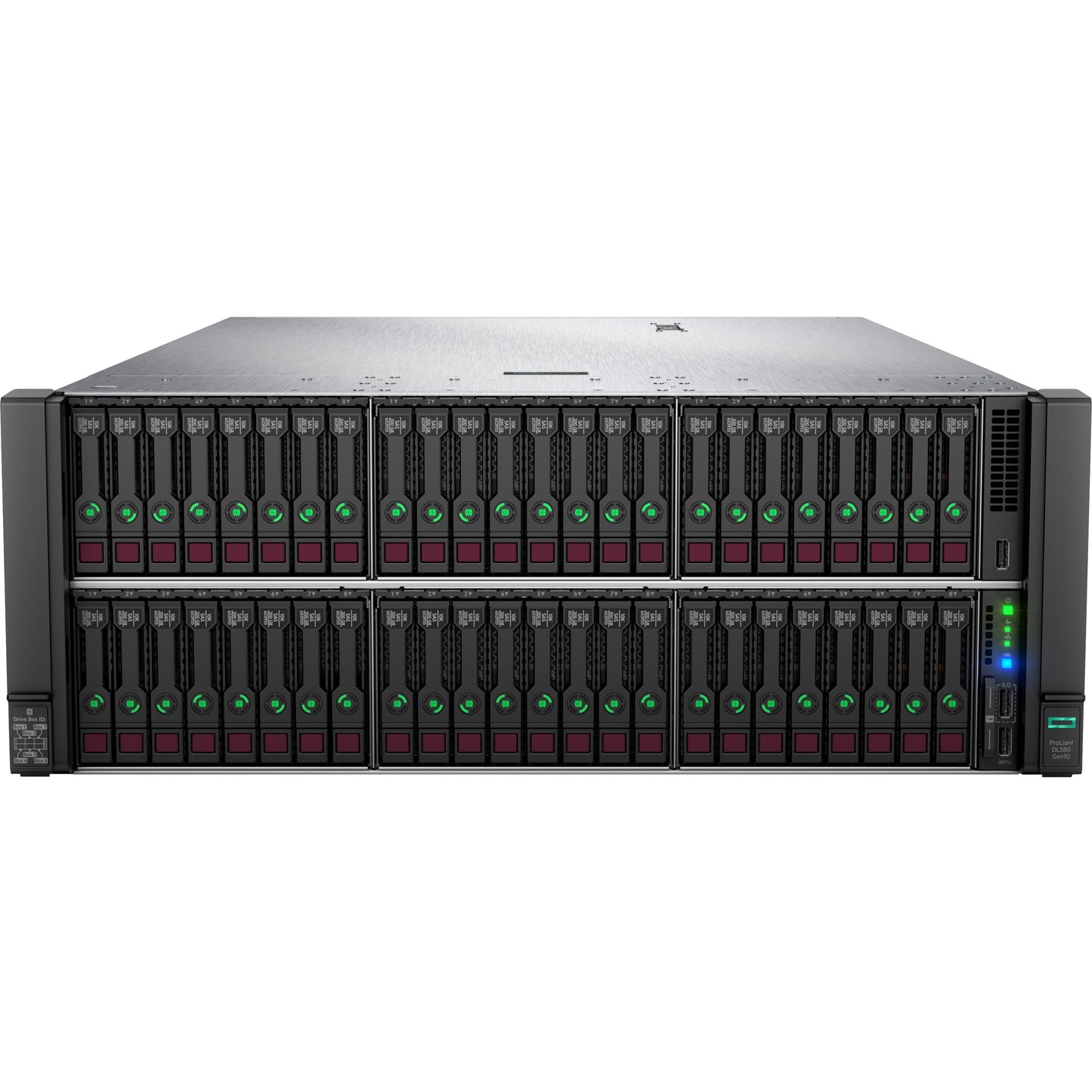 HPE ProLiant DL580 G10 4U Rack Server - 4 x Intel Xeon Gold 6230 2.10 GHz - 256 GB RAM - Serial ATA 12Gb/s SAS Controller