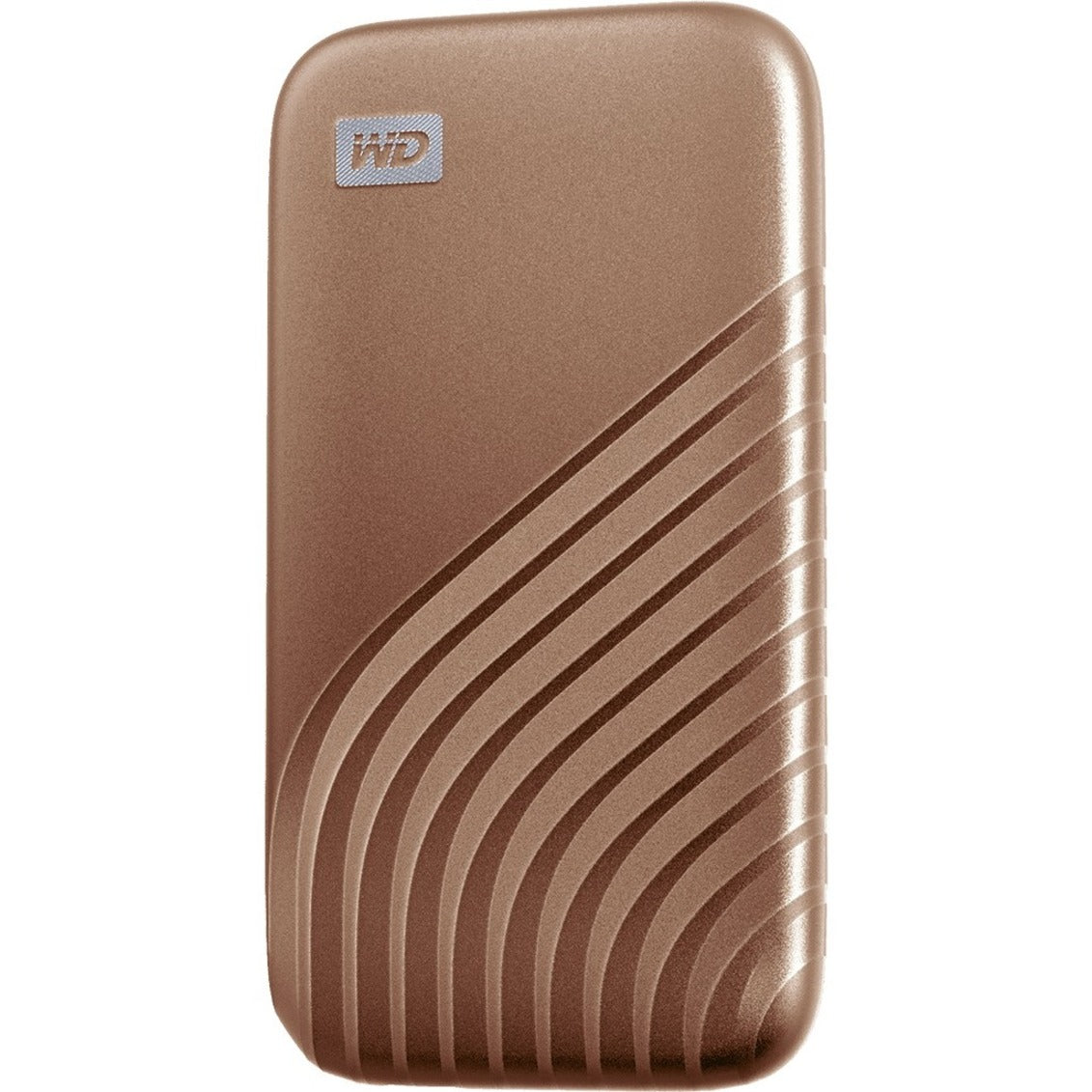 WD My Passport WDBAGF0010BGD-WESN 1 TB Portable Solid State Drive - External - Gold