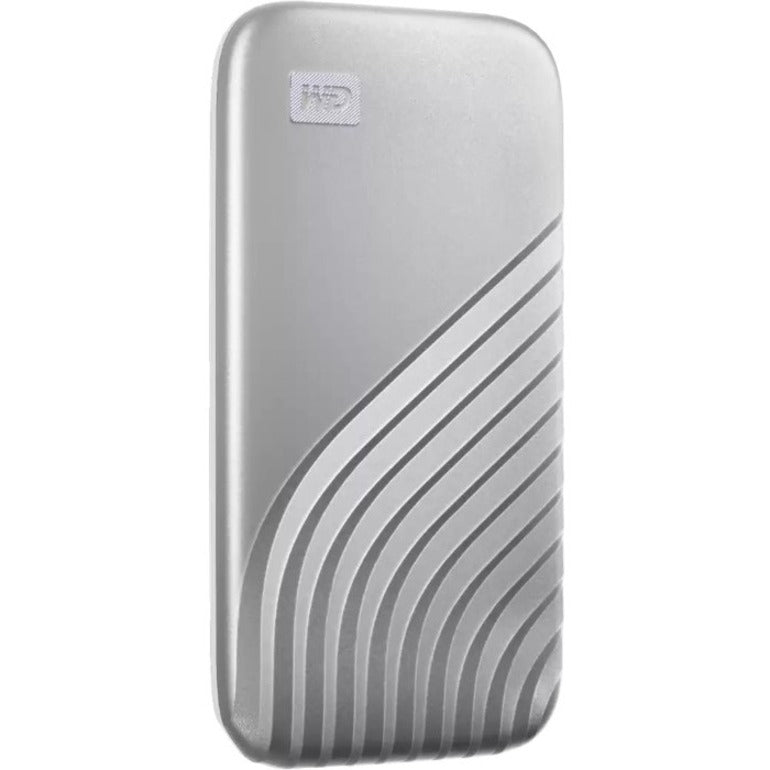 WD WDBAGF0020BSL-WESN 2 TB Portable Solid State Drive - External - Silver