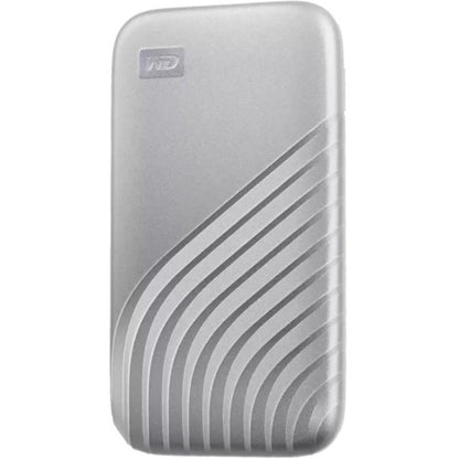 WD WDBAGF0020BSL-WESN 2 TB Portable Solid State Drive - External - Silver
