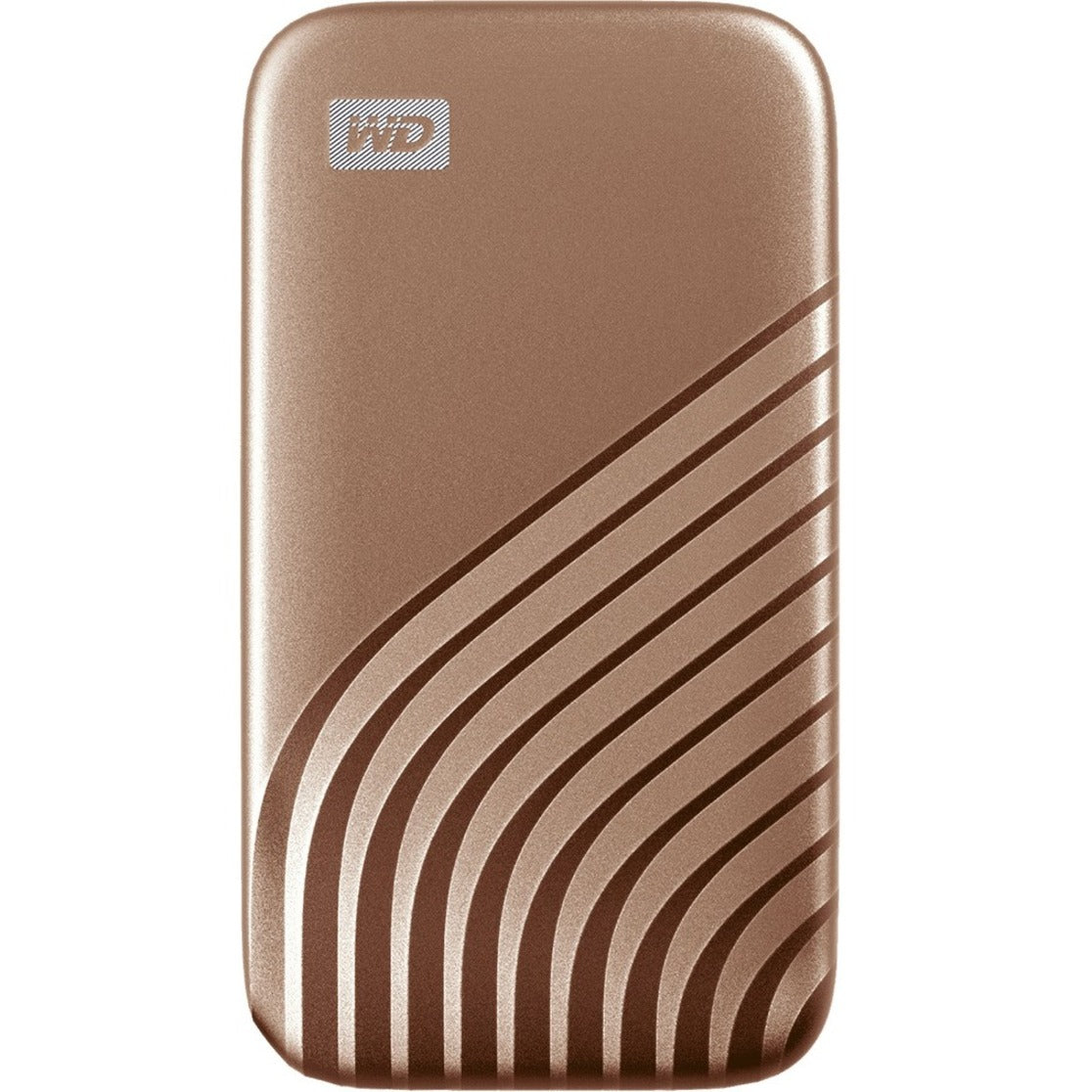 WD My Passport WDBAGF0020BGD-WESN 2 TB Portable Solid State Drive - External - Gold