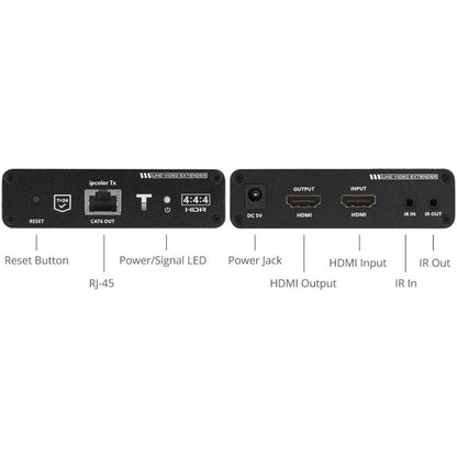 SIIG ipcolor 4K HDMI 2.0 Extender with IR HDR and ARC