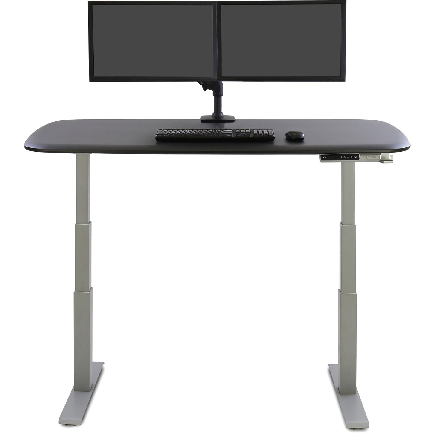 Ergotron Desk Mount for LCD Monitor - Matte Black