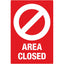 Avery® Surface Safe AREA CLOSED Table/Chair Decals