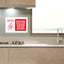 Avery® Surface Safe NOTICE WASH HANDS Wall Decals