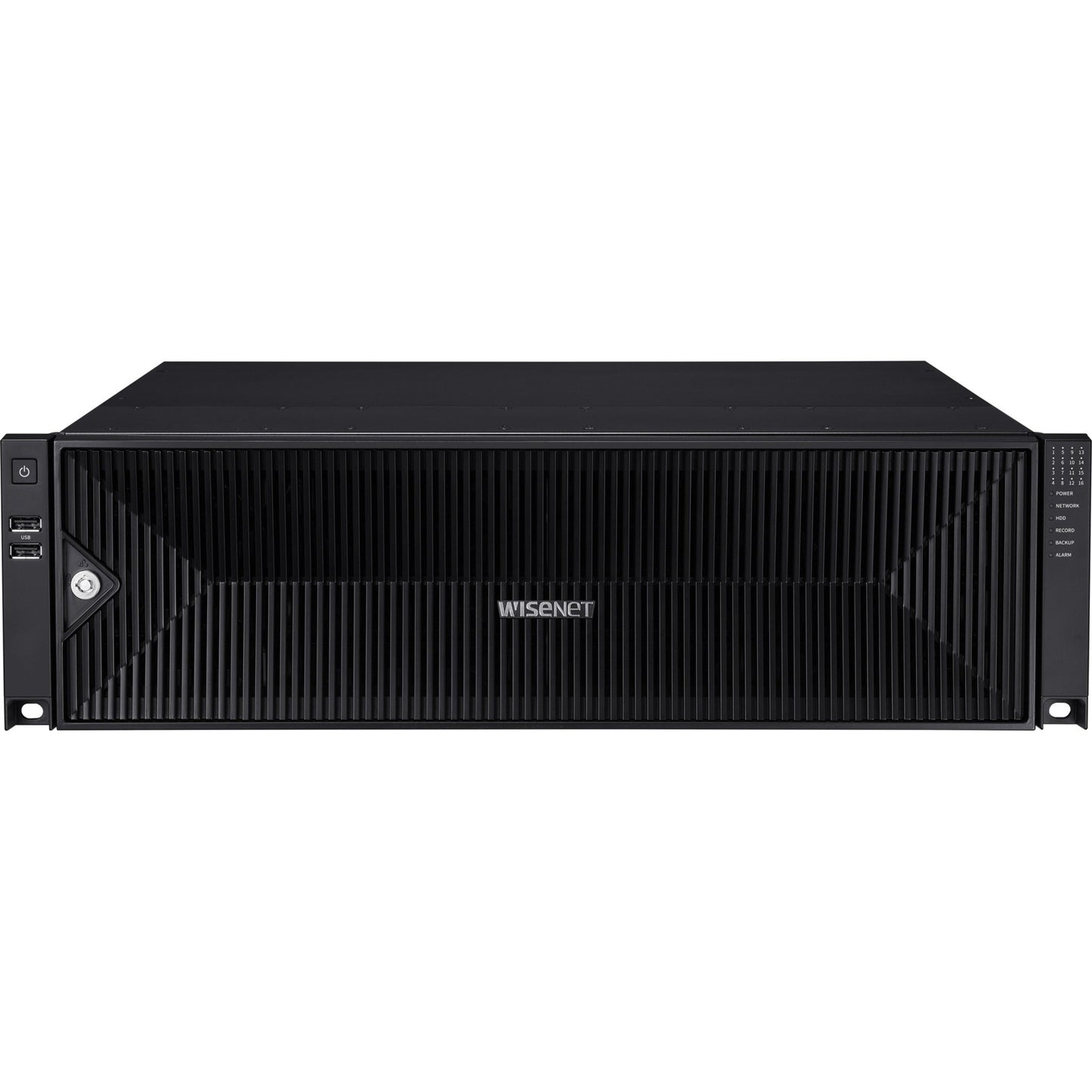 Wisenet 64Channel 4K 400Mbps H.265 NVR - 48 TB HDD