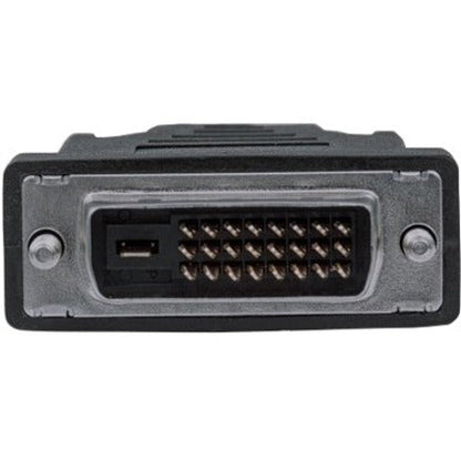 Manhattan Digital DVI-D Single Link Video Cable 1.8m Male to Male Fully Shielded Compatible with DVD-D Black Lifetime Warranty Polybag