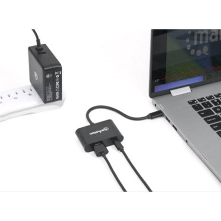 Manhattan USB-C to HDMI Converter With Power Delivery Port