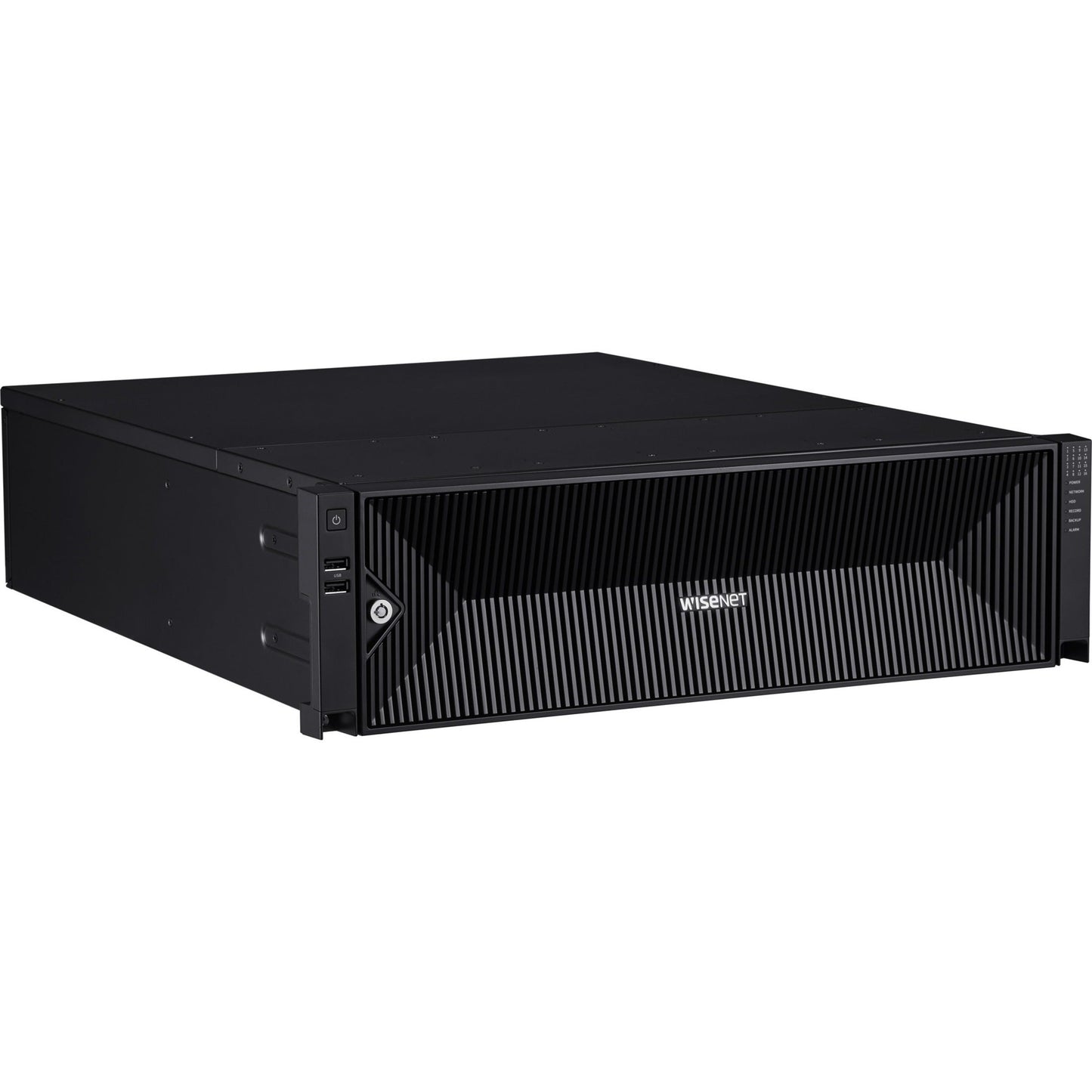 Wisenet 64Channel 4K 400Mbps H.265 NVR - 24 TB HDD