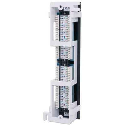 Intellinet Patch Panel Cat5e Wall-mount UTP 12-Port Black