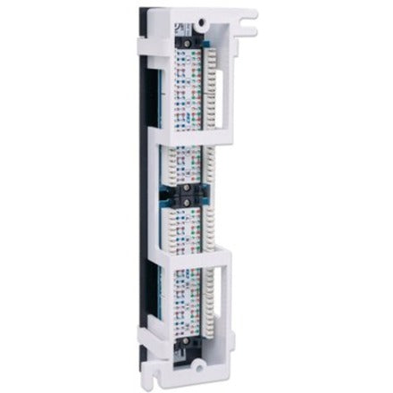 Intellinet Patch Panel Cat5e Wall-mount UTP 12-Port Black