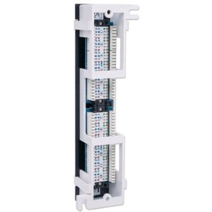 Intellinet Patch Panel Cat5e Wall-mount UTP 12-Port Black