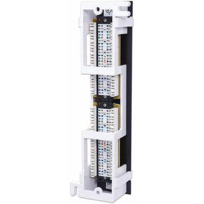 Intellinet Patch Panel Cat6 Wall-mount UTP 12 Port Black