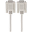 Manhattan VGA HD15 Monitor Cable 1.8m Male to Male Grey Fully Shielded Polybag