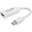 Manhattan Mini DisplayPort 1.1 to HDMI Adapter Cable 1080p@60Hz 17cm Male to Female White Lifetime Warranty Polybag