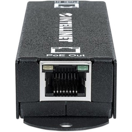 Intellinet Gigabit High-Power PoE+ Extender Repeater IEEE 802.3at/af Power over Ethernet (PoE+/PoE) metal