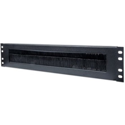 Intellinet 19" Cable Entry Panel 2U with Brush Insert Black