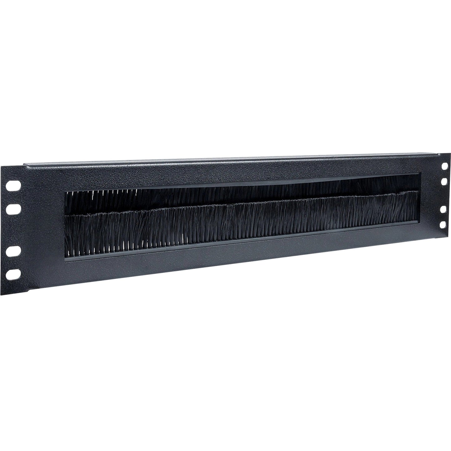 Intellinet 19" Cable Entry Panel 2U with Brush Insert Black