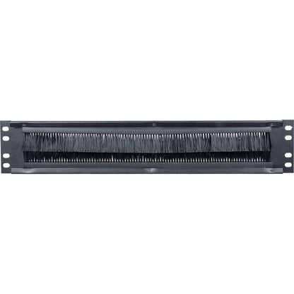 Intellinet 19" Cable Entry Panel 2U with Brush Insert Black