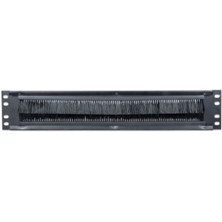 Intellinet 19" Cable Entry Panel 2U with Brush Insert Black