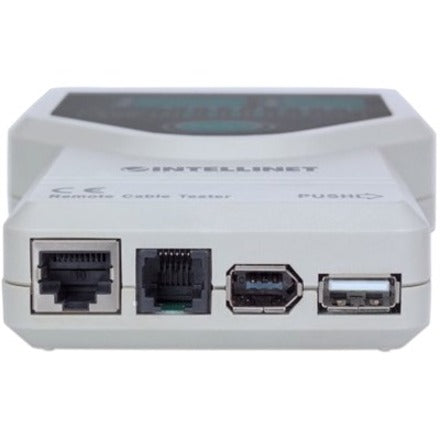 Intellinet 5-in-1 Cable Tester Tests 5 Commonly Used Network RJ45 and Computer Cables