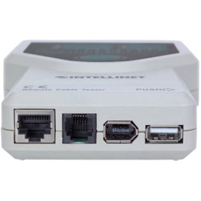 Intellinet 5-in-1 Cable Tester Tests 5 Commonly Used Network RJ45 and Computer Cables