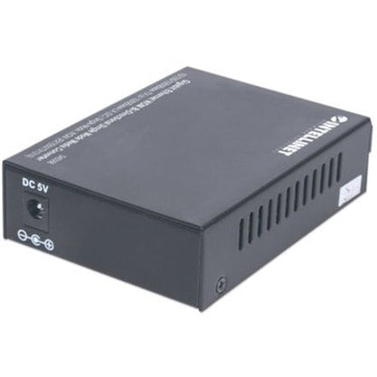 Intellinet Gigabit Ethernet WDM Bi-Directional Single Mode Media Converter 10/100/1000Base-Tx to 1000Base-Lx (SC) Single-Mode 20km WDM (Rx1550/Tx1310) (With 2 Pin Euro Power Adapter)