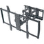 Manhattan TV & Monitor Mount Wall Full Motion 1 screen Screen Sizes: 60-100